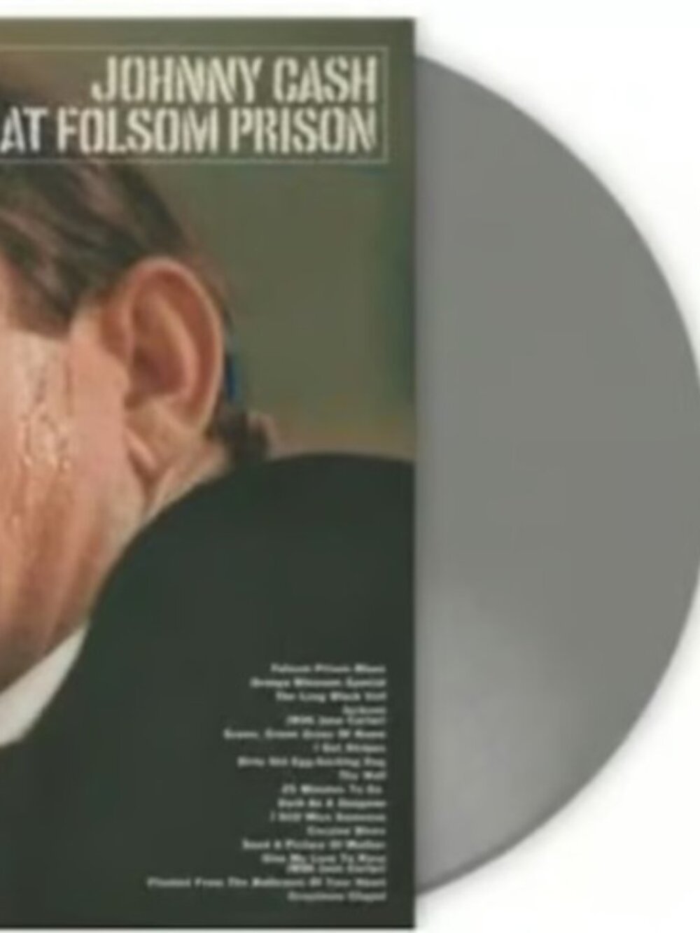 Johnny Cash At Folsom Prison LP ~ Exclusive Colored Vinyl (Silver) ~ New/Sealed!